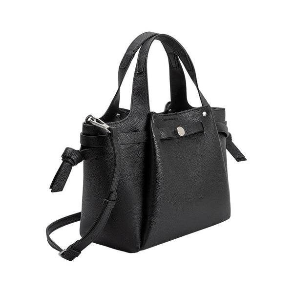 Avril Vegan Leather Top Handle Bag