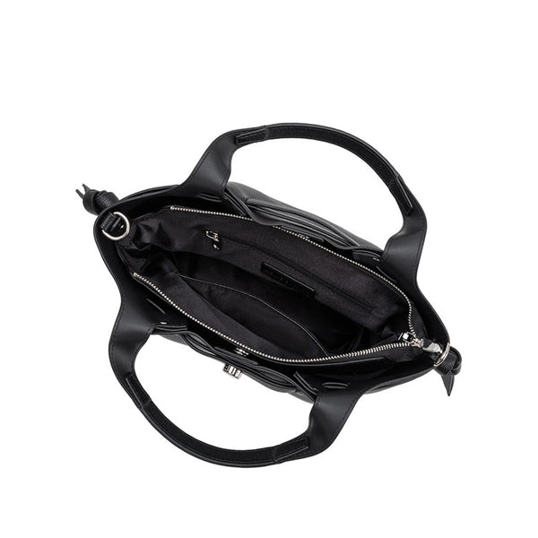 Avril Vegan Leather Top Handle Bag