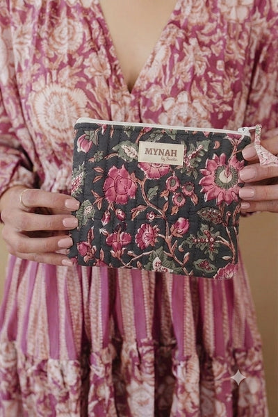 Handmade Quilted Coin Pouch