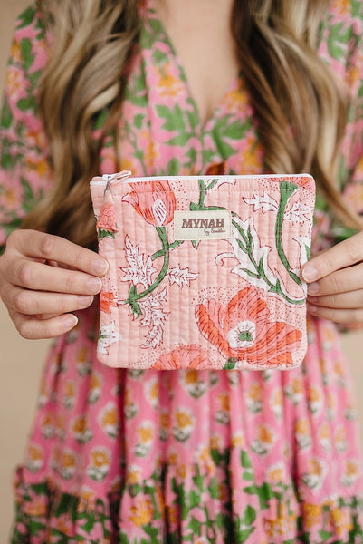 Handmade Quilted Coin Pouch