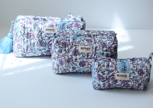 Handmade Travel Makeup Bag