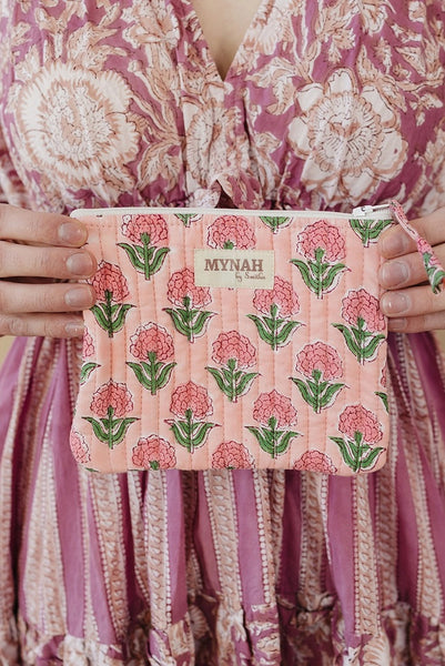 Handmade Quilted Coin Pouch