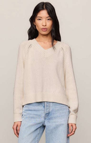 Stratton V-Neck Sweater - 2 Colors