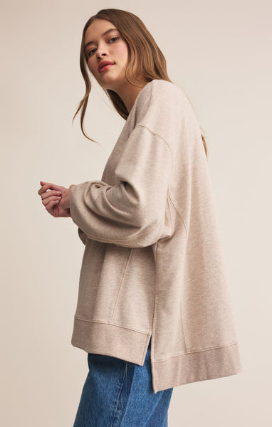 Modern Weekender Crewneck Top
