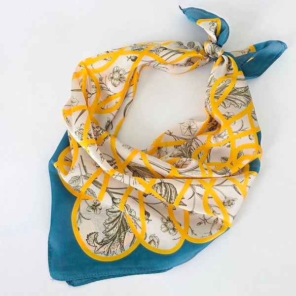 Floral Swirl Scarf