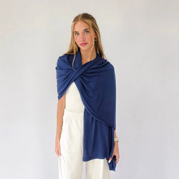 Catalina Cashmere Blend Travel Scarf