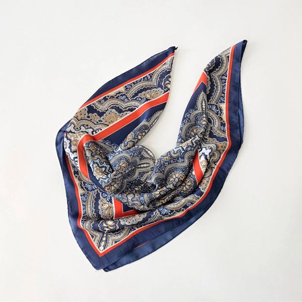 Ornate Contrast Scarf