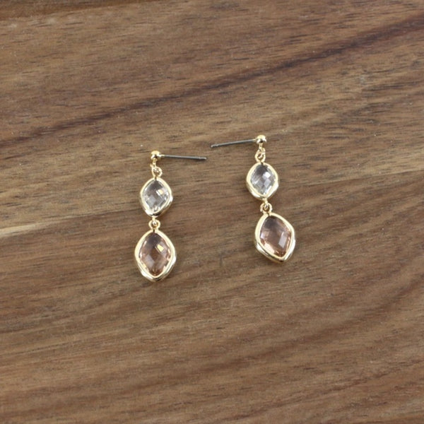 Duo Drop Earrings