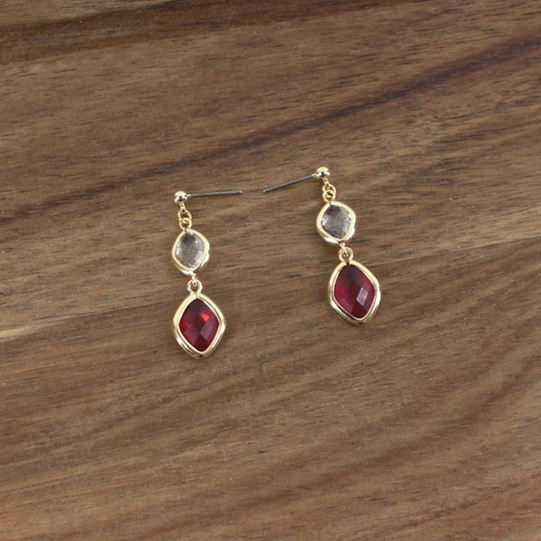 Duo Drop Earrings