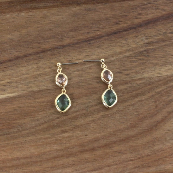 Duo Drop Earrings
