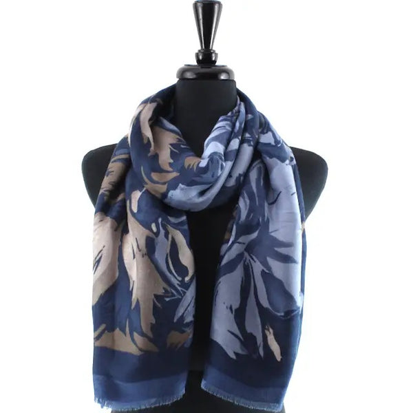 Expressive Blooms Scarf