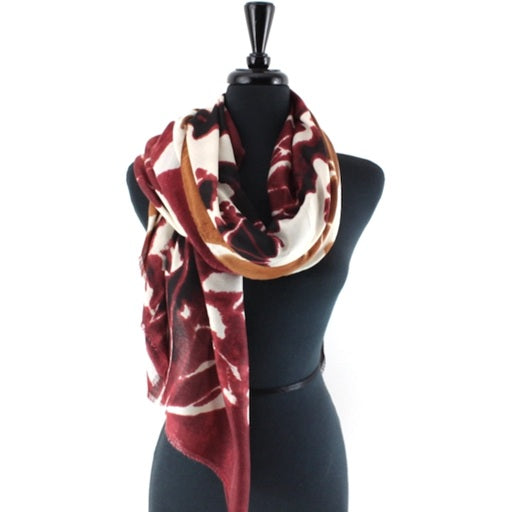 Ombre Flower Scarf