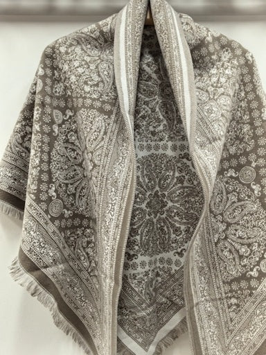 Paisley Triangle Scarf