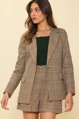 Glen Check Blazer