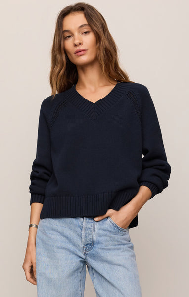 Stratton V-Neck Sweater - 2 Colors