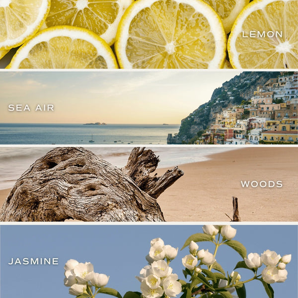 Coastal Lemon Mosaic Soy Candle