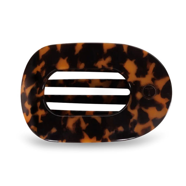 Teleties Flat Round Hair Clip - Medium