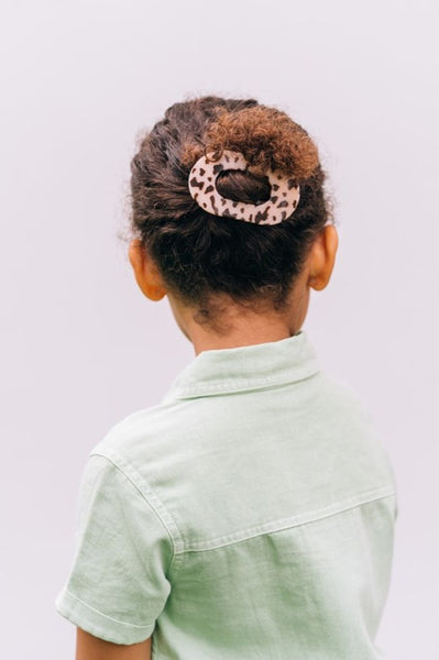 Teleties Flat Round Hair Clip - Small