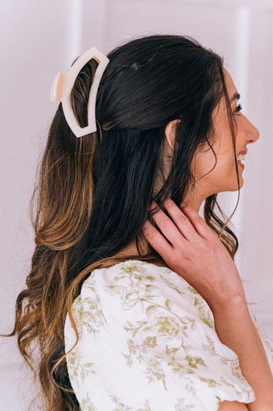 Teleties Open Claw Hair Clip - Medium