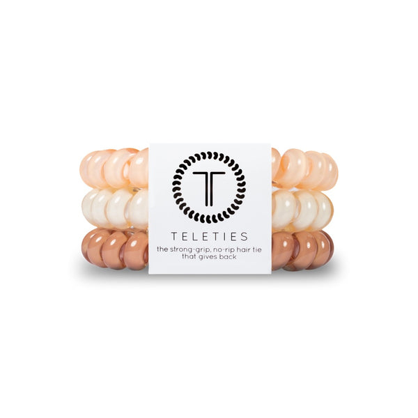 Teleties Large Spiral Hair Coils - 3 Pack