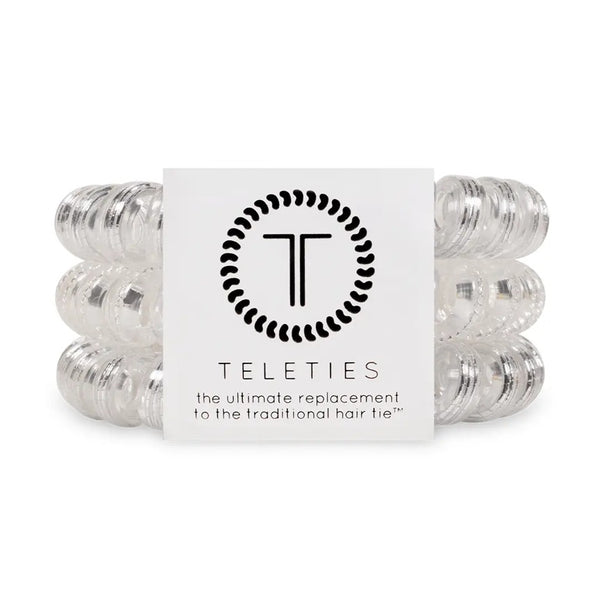Teleties Large Spiral Hair Coils - 3 Pack