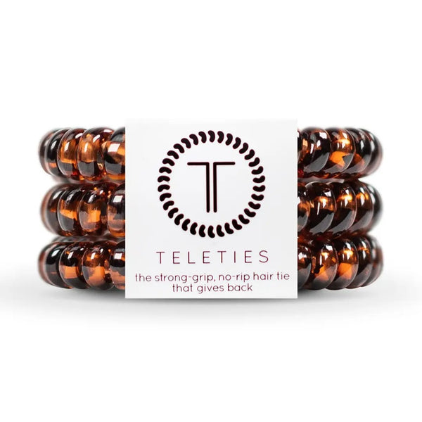 Teleties Small Spiral Hair Coils - 3 Pack