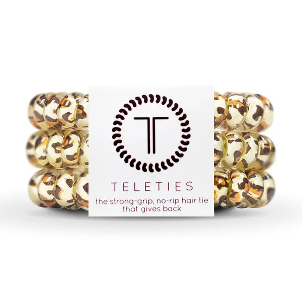 Teleties Small Spiral Hair Coils - 3 Pack