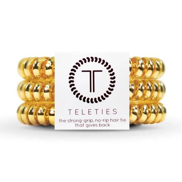 Teleties Small Spiral Hair Coils - 3 Pack