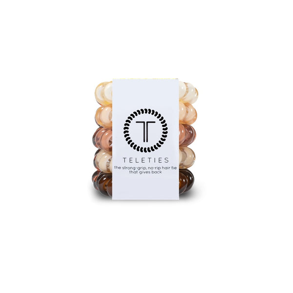 Teleties Tiny Spiral Hair Coils - 5 Pack