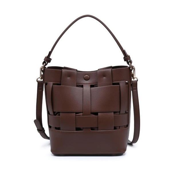 Parker Woven Bucket Bag