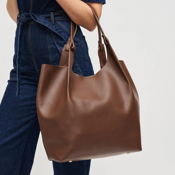 Maeve Vegan Leather Tote Bag
