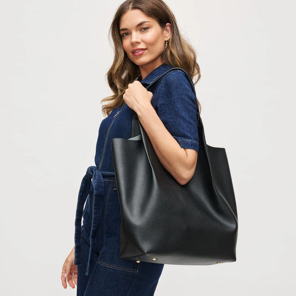 Maeve Vegan Leather Tote Bag