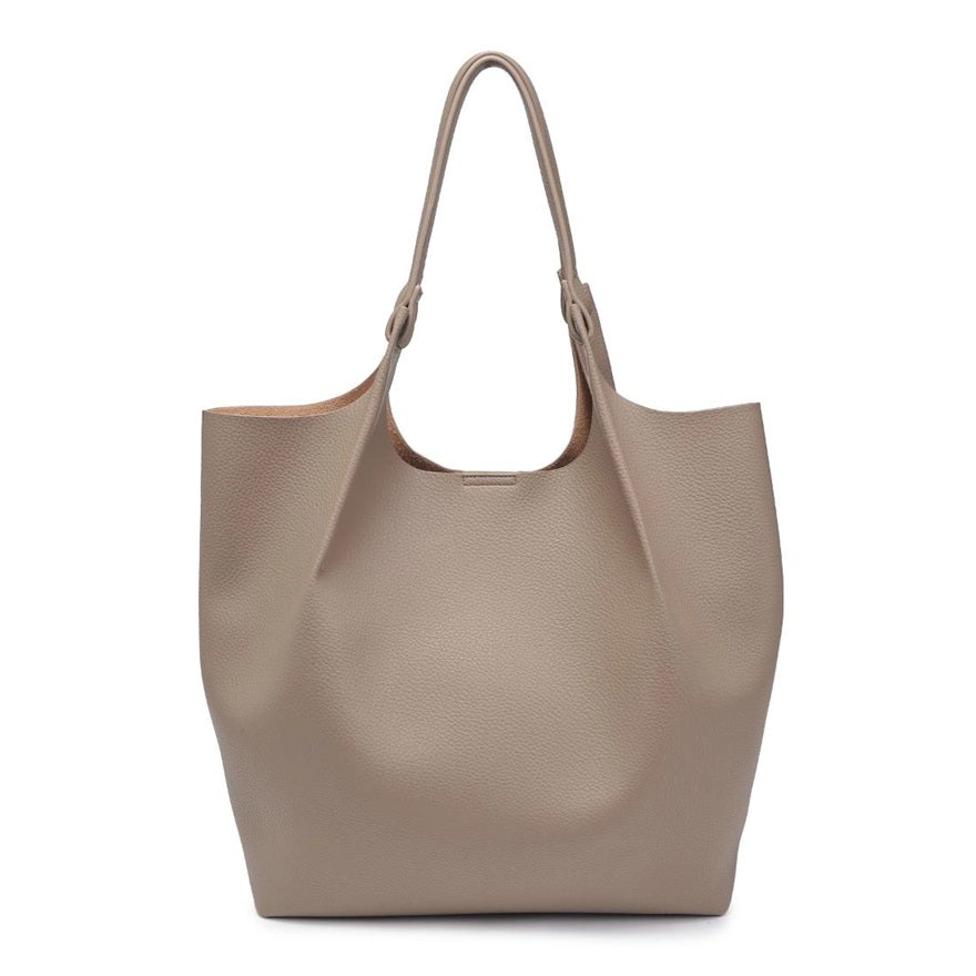Maeve Vegan Leather Tote Bag