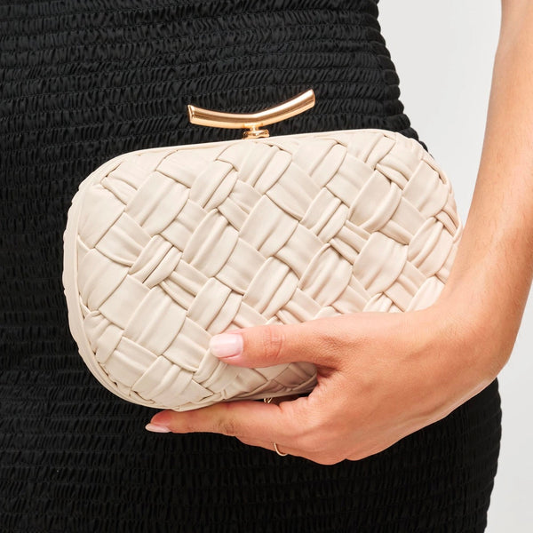 Rya Basketweave Clutch