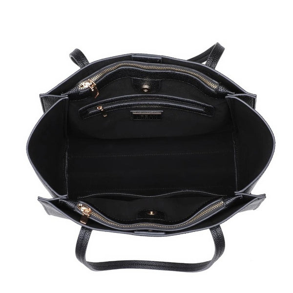 Gabby Pebbled Vegan Leather Tote Bag