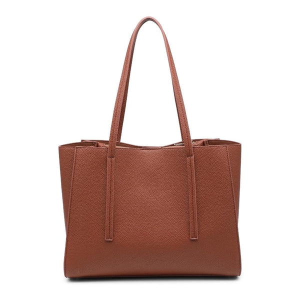 Gabby Pebbled Vegan Leather Tote Bag