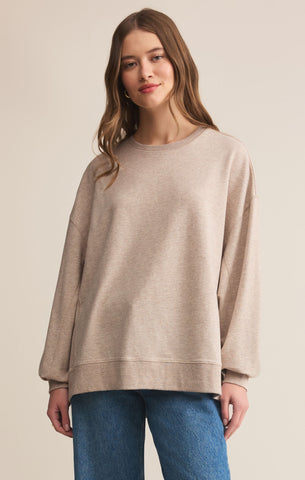 Modern Weekender Crewneck Top