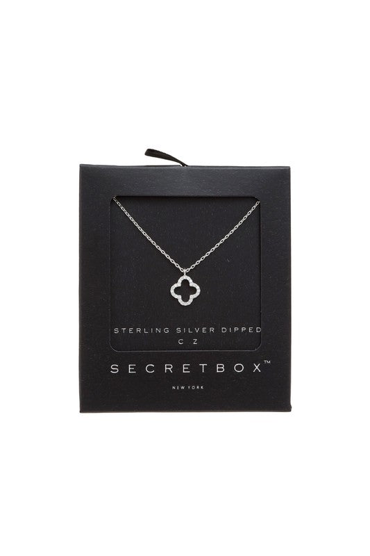 14K Gold Dipped Clover Necklace