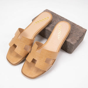 Clare Textured Sandals
