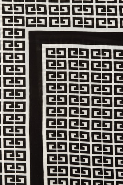 Classic Geo Square Scarf