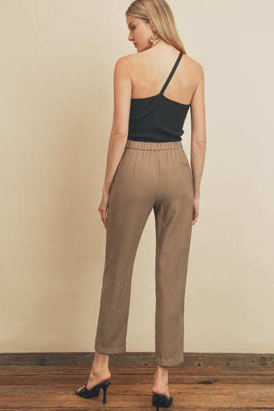 Seamed Cropped Trousers - FINAL SALE