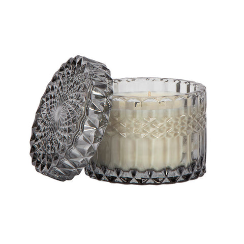Heathered Suede Petite Shimmer Candle