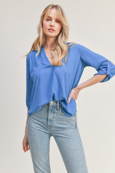 V-Neck Blouse