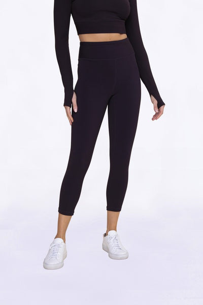 Ribbed Cropped Leggings
