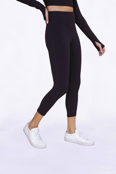 Ribbed Cropped Leggings