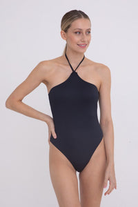 Ribbed Halter Swimsuit - FINAL SALE