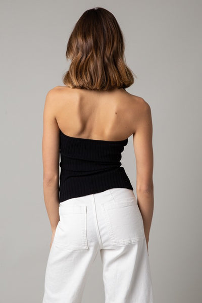 Ribbed Knit Halter Tank - FINAL SALE